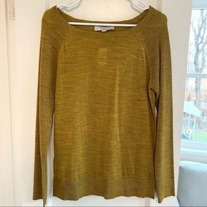 LOFT boatneck lightweight sweater